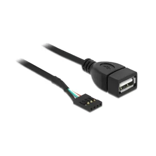 Delock Câble USB 2.0 Pinheader - USB A 0.2 m