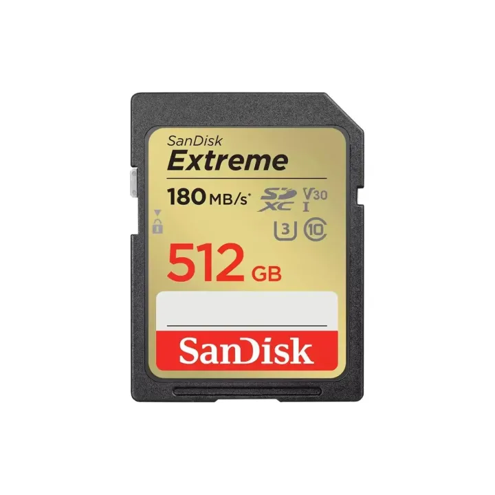 SanDisk Carte SDXC Extreme 512 GB