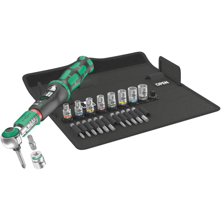 Wera Clé dynamométrique Safe-Torque A2 Set 1, 23 pièces