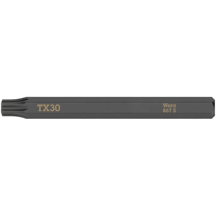 Wera Embout 867 S Torx TX30, 1 Pièce-s pièce(s)