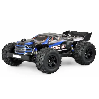 Amewi Truggy Hyper GO Brushed 4WD GPS, bleu 1:16, RTR