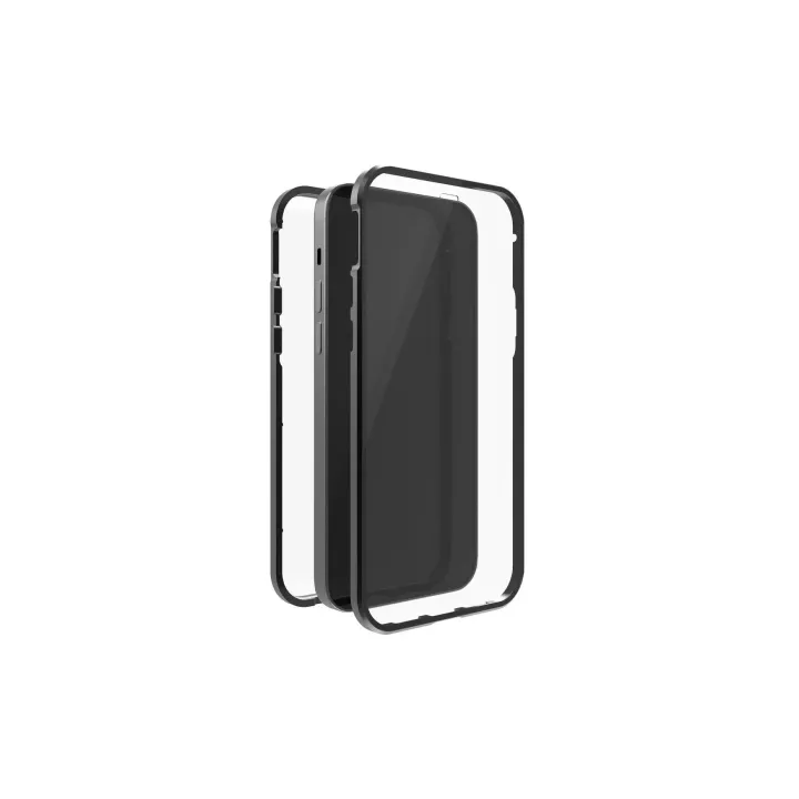 Black Rock Coque arrière 360° Glass iPhone 14 , noir