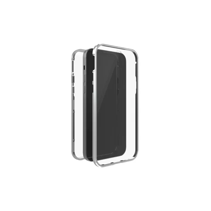 Black Rock Coque arrière 360° Glass iPhone 14 , argent