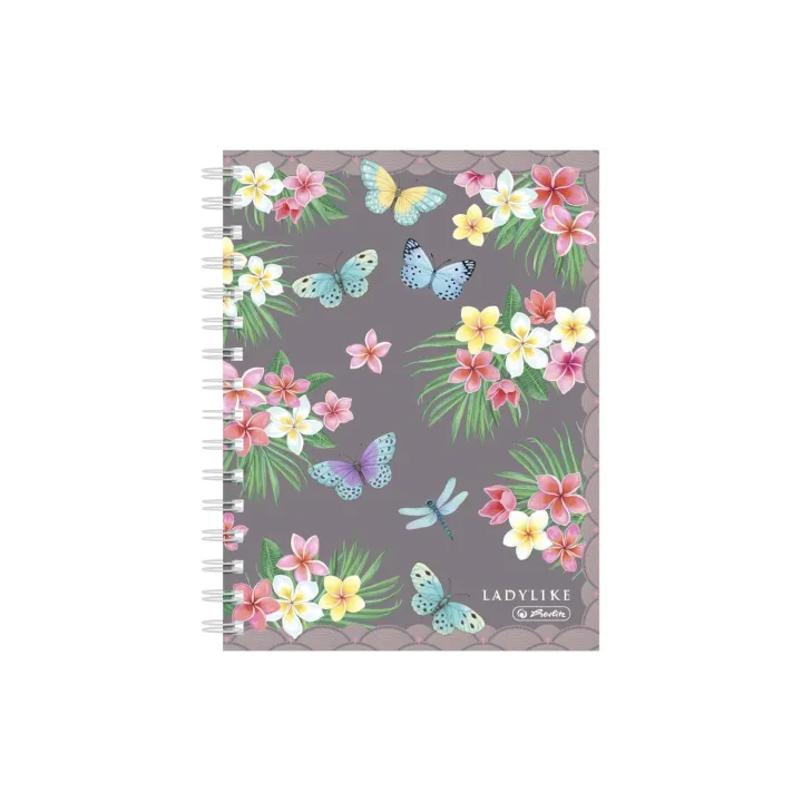 Herlitz Bloc-notes Ladylike Butterflies A5, 100 feuilles