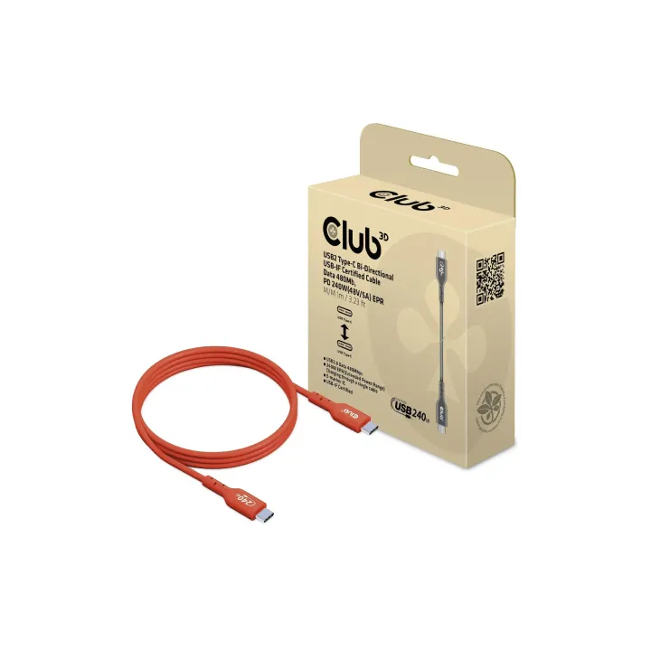 Club 3D CAC-1511 USB C - USB C 1 m