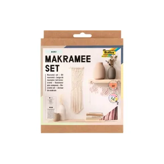 Folia Kits de bricolage Macramé Boho 10 pièces