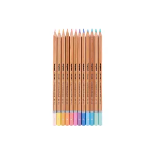 Bruynzeel Crayons de couleur Pastel 12 pièces