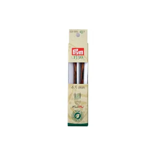 Prym 1530 Pointes daiguilles à tricoter Natural, long 4.50 mm, 11.6 cm