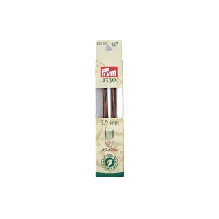 Prym Pointes daiguilles à tricoter Natural, long 5.00 mm, 11.6 cm