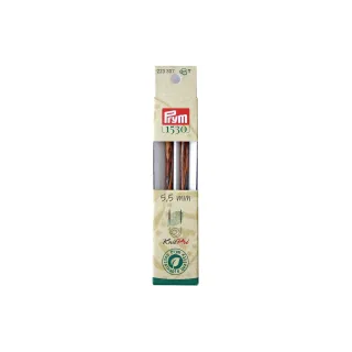 Prym 1530 Pointes daiguilles à tricoter Natural, long 5.50 mm, 11.6 cm