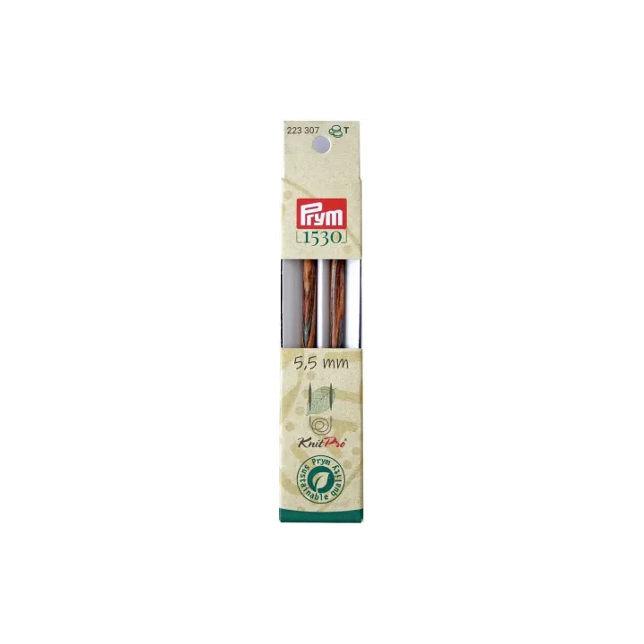 Prym Pointes daiguilles à tricoter Natural, long 5.50 mm, 11.6 cm