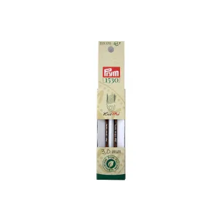 Prym 1530 Pointes daiguilles à tricoter Natural, court 3.00 mm, 8.7 cm