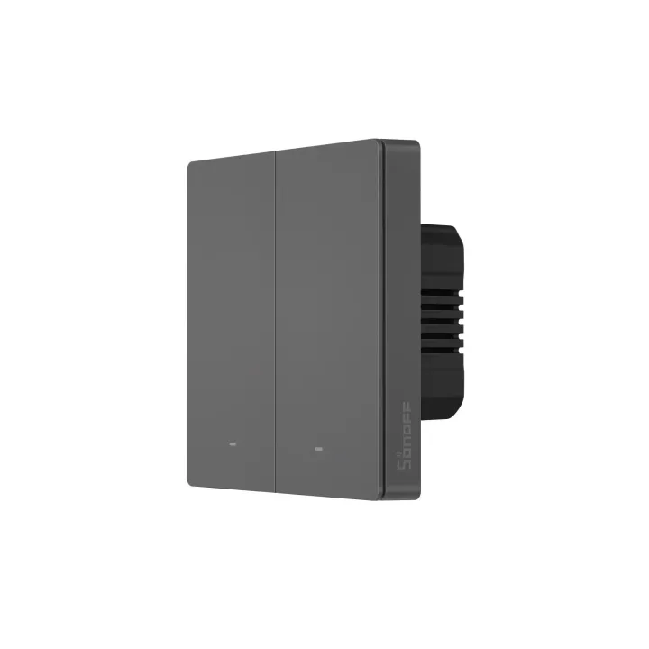 SONOFF Interrupteur déclairage WiFi M5-2C-86, double, 230 V, 10A
