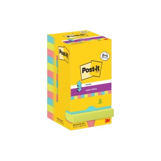 Post-it Fiche de bloc-notes Super Sticky Z-Notes 76 x 76 mm, Cosmic