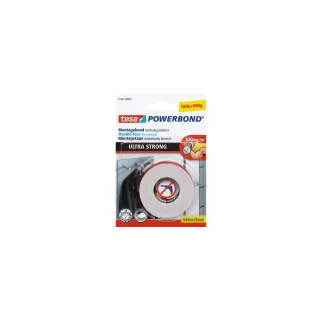 tesa Ruban de montage -Set Powerbond Ultra Strong 2x 1.5 m x 19 mm