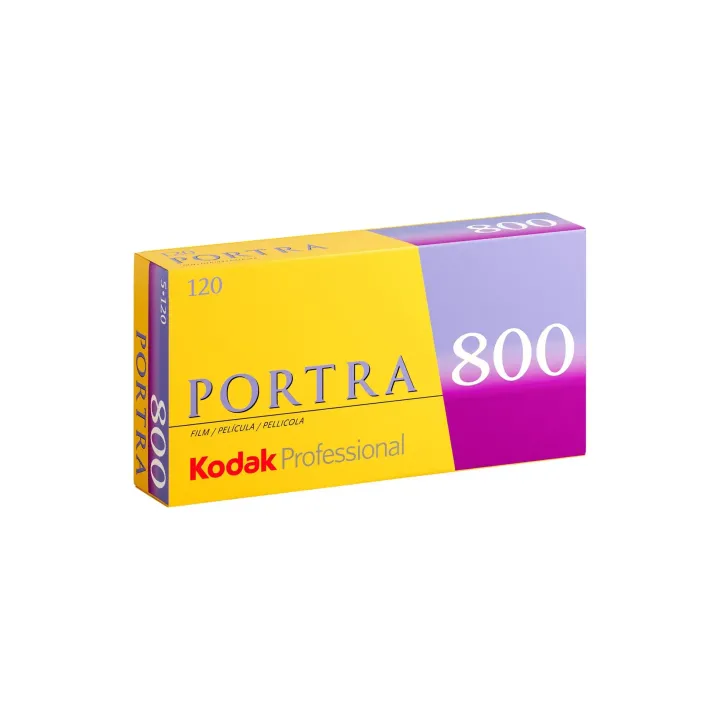 Kodak Film analogique Portra 800 120 Paquet de 5