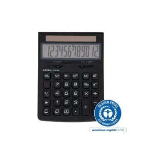 Maul Calculatrice ECO 850, 12 chiffres, noir