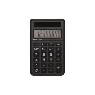 Maul Calculatrice ECO 250, 8 chiffres, noir