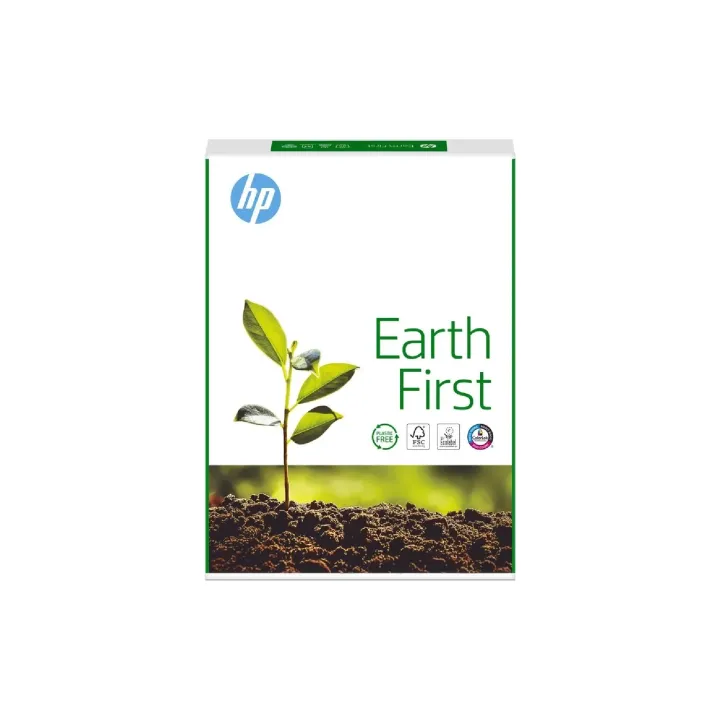 HP Papier pour photocopie Earth First A4, Blanc, 500 feuilles