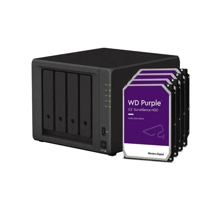 Synology NAS Diskstation DS923+ 4-bay WD Purple 16 TB