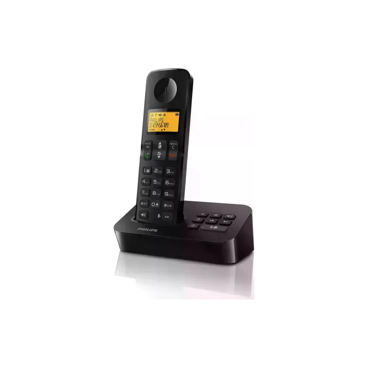 Philips Téléphone sans fil D2651B Noir