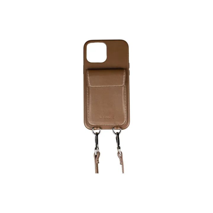 Urbanys Necklace Case Handekette+ iPhone 14 Plus Espresso Martini