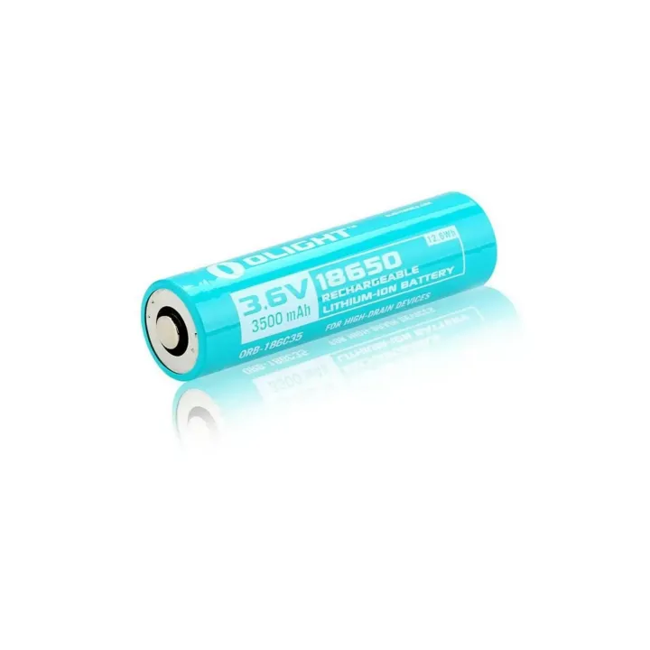 Olight Batterie 18650 3500 mAh pour Perun 3500 mAh