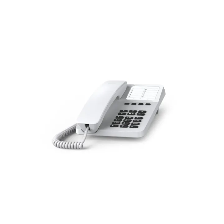 Gigaset Téléphone de bureau Desk 400 Blanc