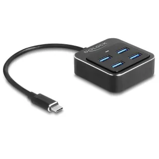 Delock Hub USB 4 x USB 3.1 type A