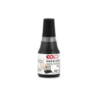 Colop Encre pour tampon 801, 25 ml, Noir