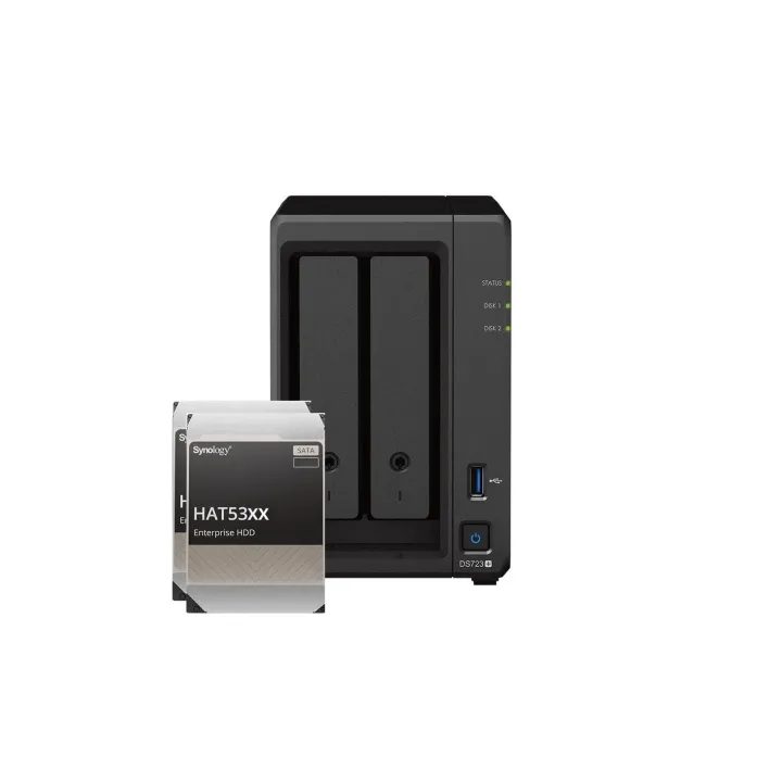 Synology NAS DiskStation DS723+ 2-bay Synology Enterprise HDD 8 TB