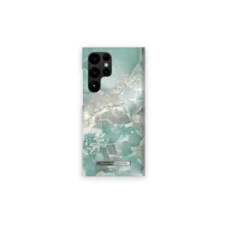 Ideal of Sweden Coque arrière Azure Marble Galaxy S23 Ultra