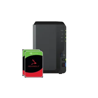Synology NAS DiskStation DS223 | 2-bay Seagate Ironwolf 4 TB