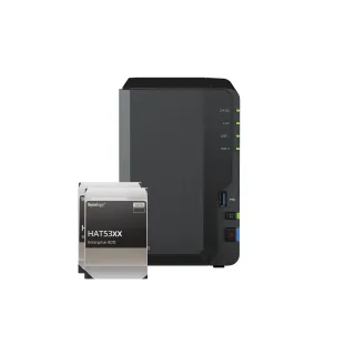 Synology NAS DiskStation DS223, 2-bay Synology Enterprise HDD 16 TB