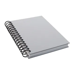 Sigel Carnet de notes A5, Différentes linéatures, Gris