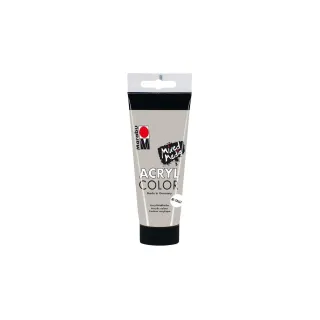 Marabu Peinture acrylique Acryl Color Metallic 100 ml, Argenté