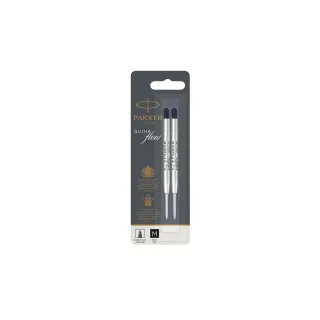 Parker Cartouche Quinkflow Mine 2 x Noir, moyen (M)