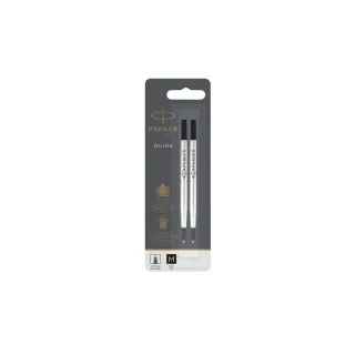 Parker Cartouche Quinkflow Mine 2 x Noir, moyen (M)