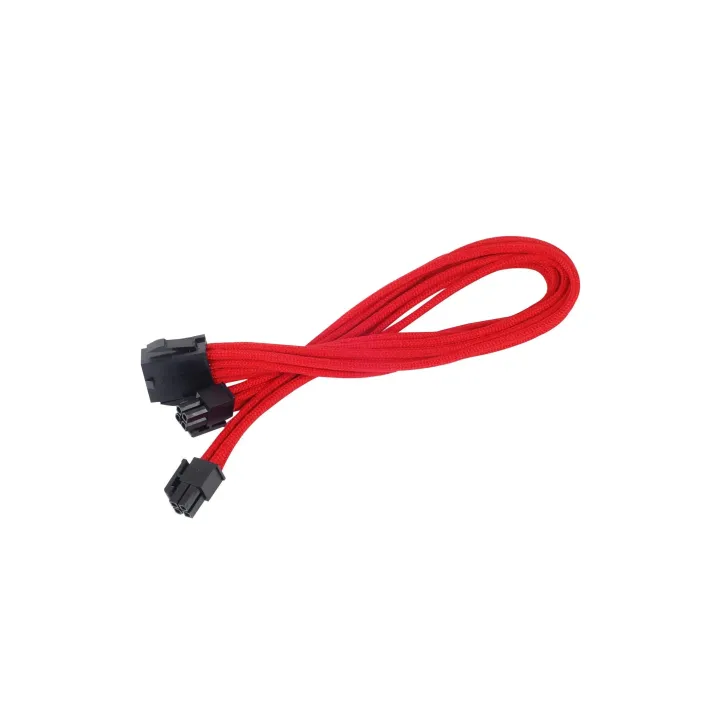 SilverStone Câble électrique de prolongation 8Pin - 4+4Pin EPS rouge