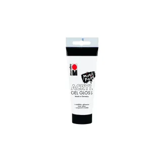 Marabu Peinture acrylique Gel Gloss 100 ml, Blanc