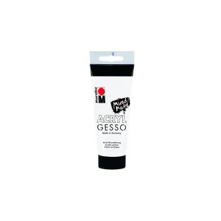 Marabu Couche de fond Gesso 100 ml, Blanc