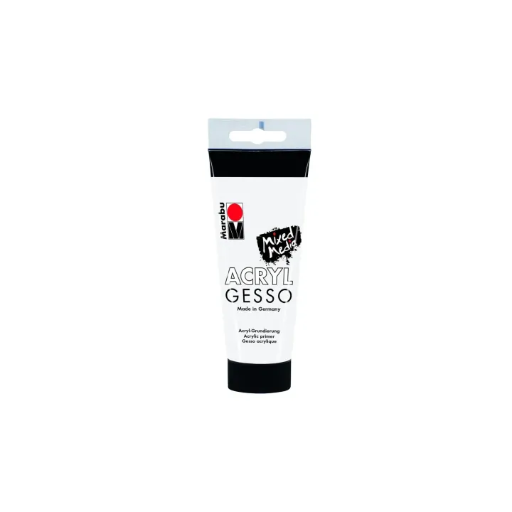 Marabu Couche de fond Gesso 100 ml, Blanc