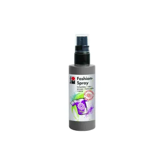 Marabu Peinture pour textile Spray de mode 100 ml, Gris