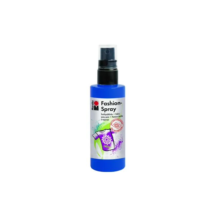 Marabu Peinture pour textile Fashion Spray 100 ml, Bleu