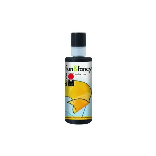 Marabu Peinture pour fenêtre Fun & Fancy 80 ml, Noir