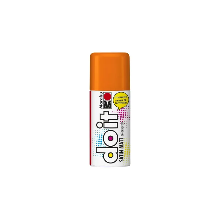 Marabu Peinture aérosol do it Satin 150 ml, Orange