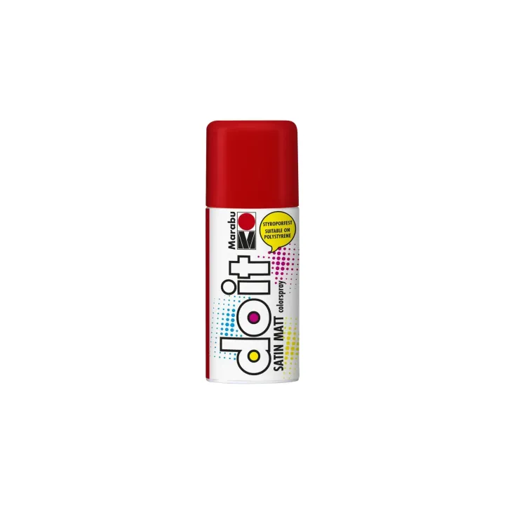 Marabu Peinture aérosol do it Satin 150 ml, Rouge