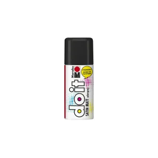 Marabu Peinture aérosol do it Satin 150 ml, Noir