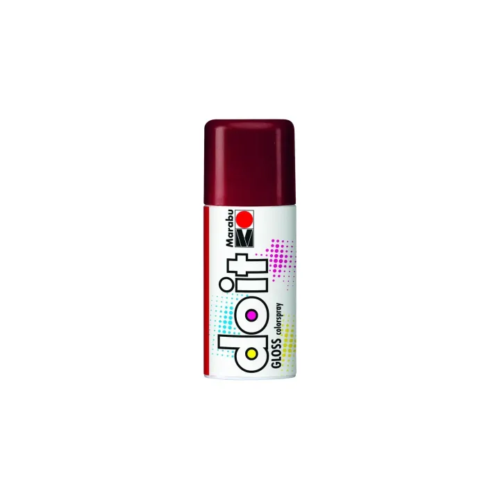 Marabu Peinture aérosol do it Gloss 150 ml, Rouge