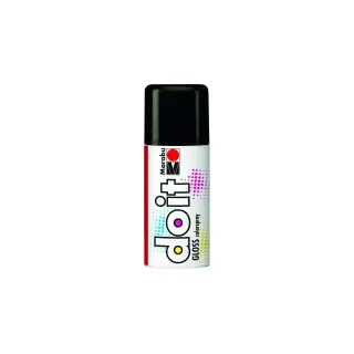 Marabu Peinture aérosol do it Gloss 150 ml, Noir